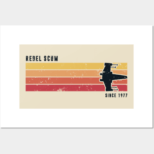 REBEL SCUM - SINCE 1977 Posters and Art